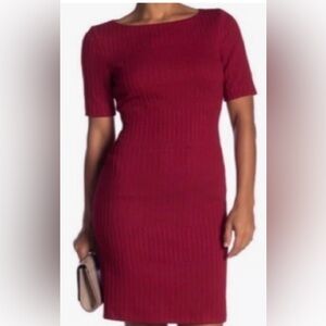 Hugo Boss Hibela Red Dress